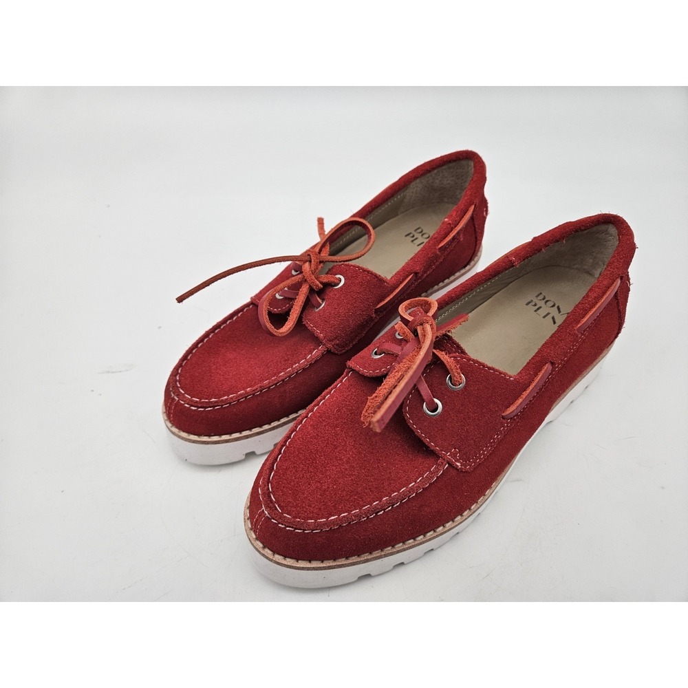 Donald Pliner Harlie02 Suede Lug Bottom Boat Shoe Women's 7 M - Picture 3 of 12